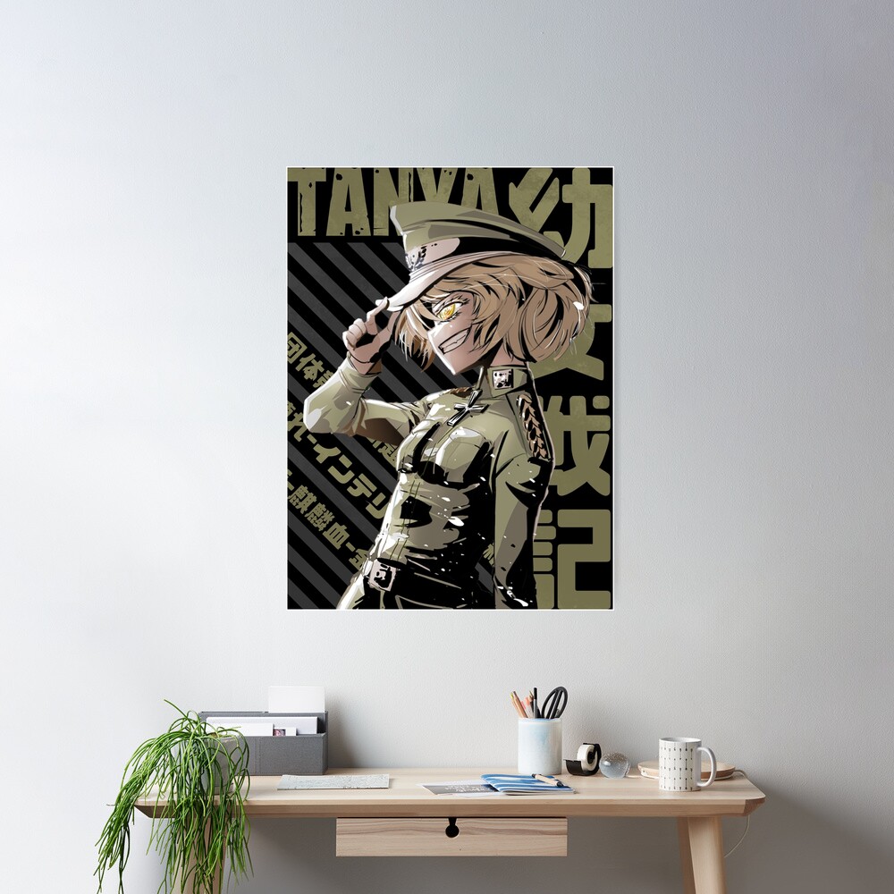 Youjo Senki Tanya Degurechaff Art Poster - Image 2