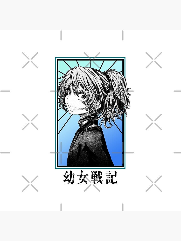 Tanya Von Degurechaff Youjo Senki Military Throw Pillow - Image 2