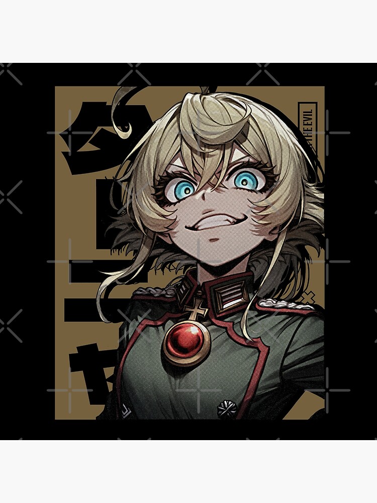 Tanya Degurechaff Saga Of Tanya The Evil Throw Pillow - Image 2