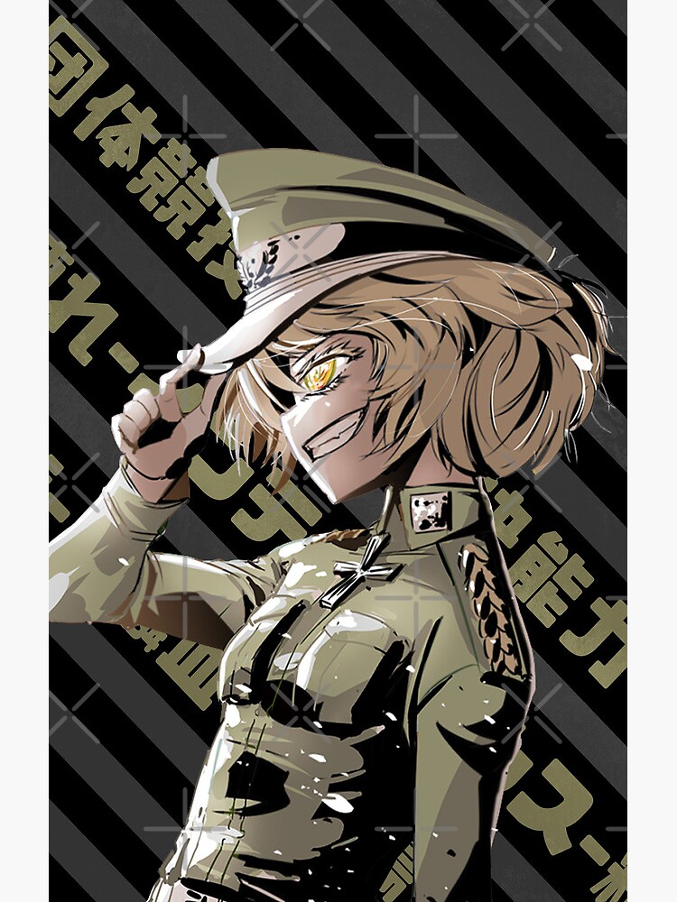 Tanya The Evil Tanya Degurechaff Battlefield Echo Shower Curtain - Image 2