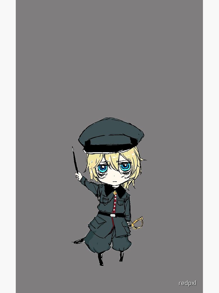 Tanya The Evil Chibi Tanya Tactical Squad Shower Curtain - Image 2