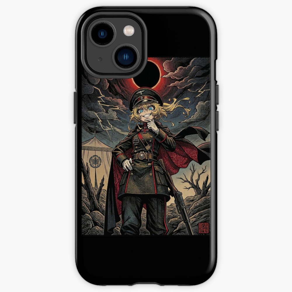 Tanya The Evil Tanya Degurechaff Vintage Battalion Iphone Case