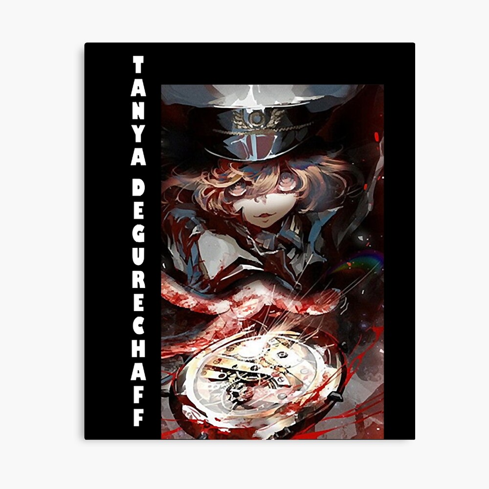Tanya Von Degurechaff Military Anime Poster