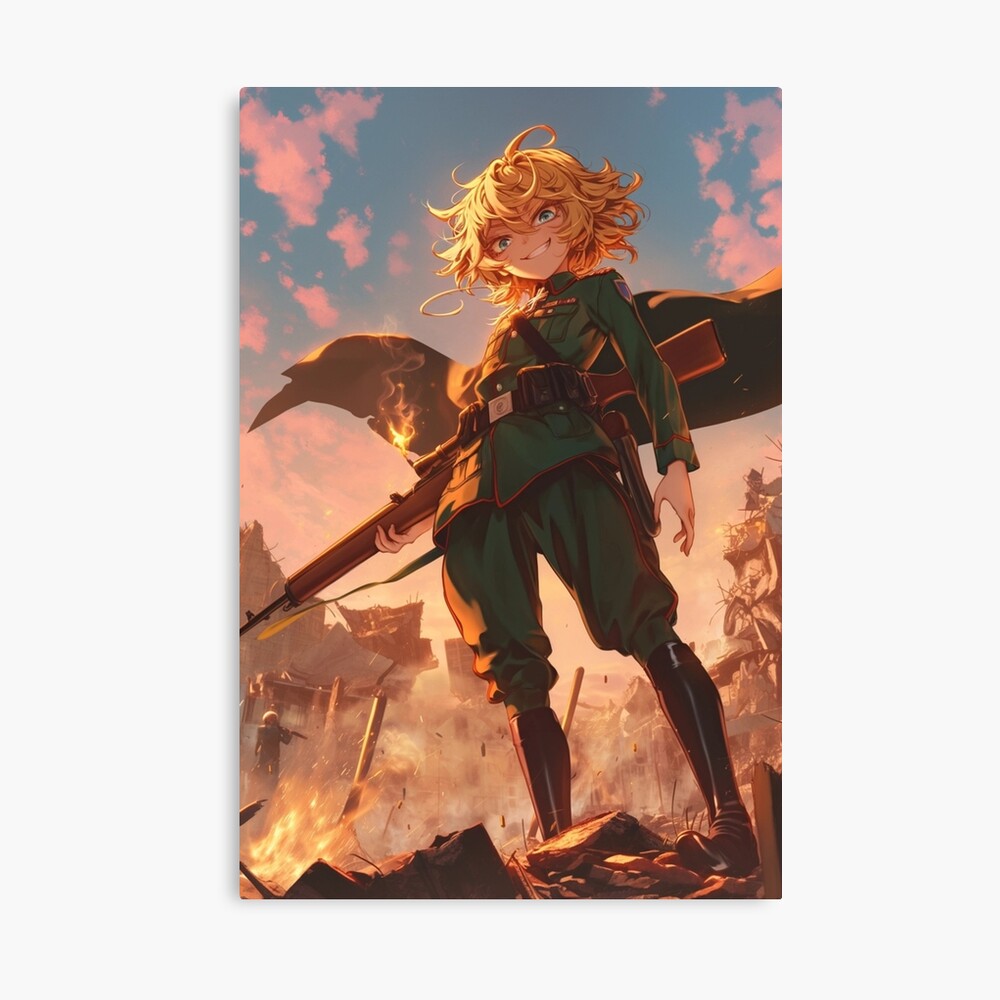 Tanya Degurechaff Military Art Poster