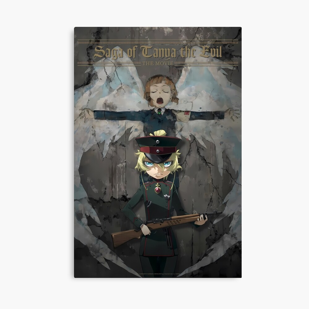 Saga Of Tanya The Evil Movie Art Poster