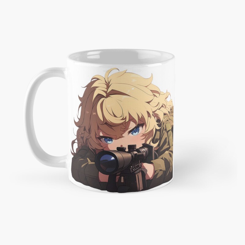 Mikaela Hyakuya Chibi Sniper Mug - Image 2