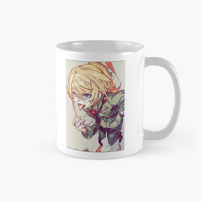 Tanya Von Degurechaff Sketch Art Mug