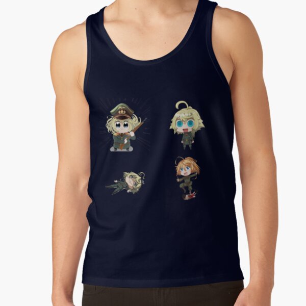 Tanya The Evil Chibi Tanya Division Pack Tank Top - Image 5