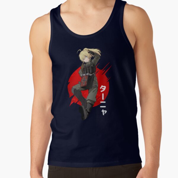 Tanya The Evil Tanya Degurechaff Elite Officer Tank Top - Image 5