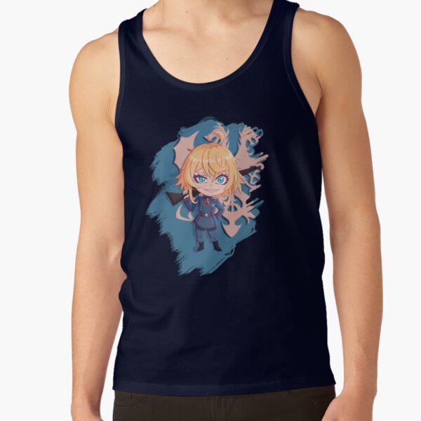 Chibi Tanya Mayhem Saga Of Tanya The Evil Tank Top - Image 5
