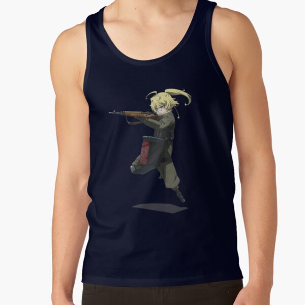 Tanya The Evil Tanya Von Degurechaff Tactical Fury Tank Top - Image 5