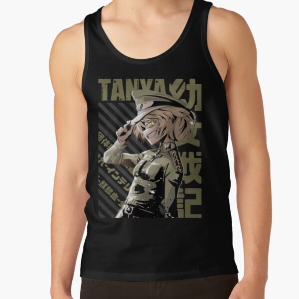 Tanya The Evil Tanya Degurechaff Battlefield Echo Tank Top