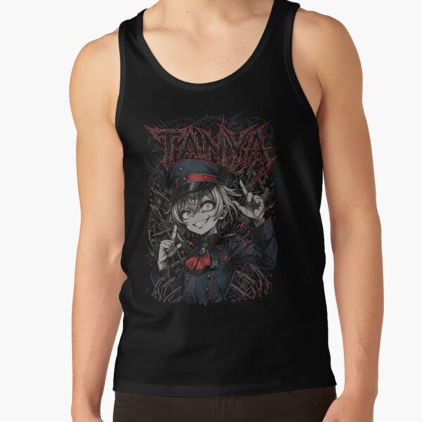 Tanya The Evil Tanya Military Shadow Tank Top