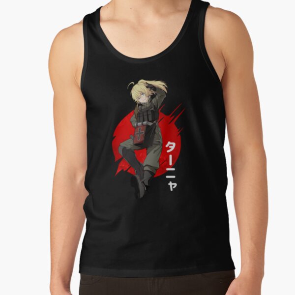 Tanya The Evil Tanya Degurechaff Elite Officer Tank Top