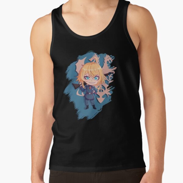 Chibi Tanya Mayhem Saga Of Tanya The Evil Tank Top - Image 2