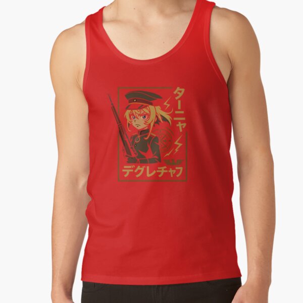 Tanya Infernal Battalion Saga Of Tanya The Evil Tank Top - Image 4