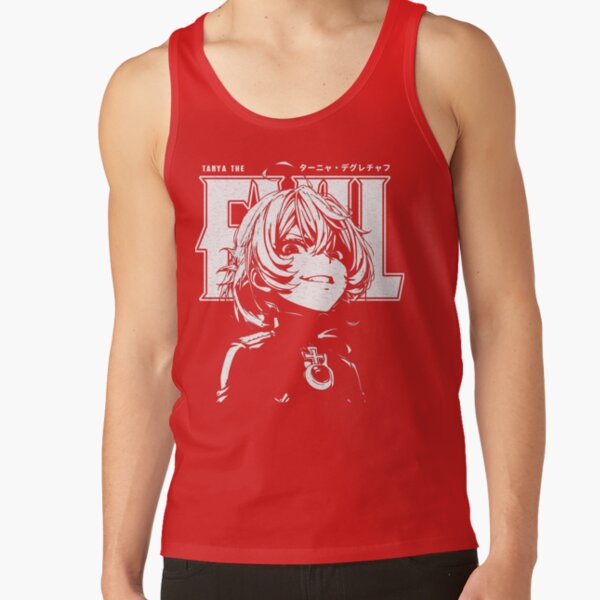 Tanya Degurechaff Dark Campaign Tank Top - Image 4