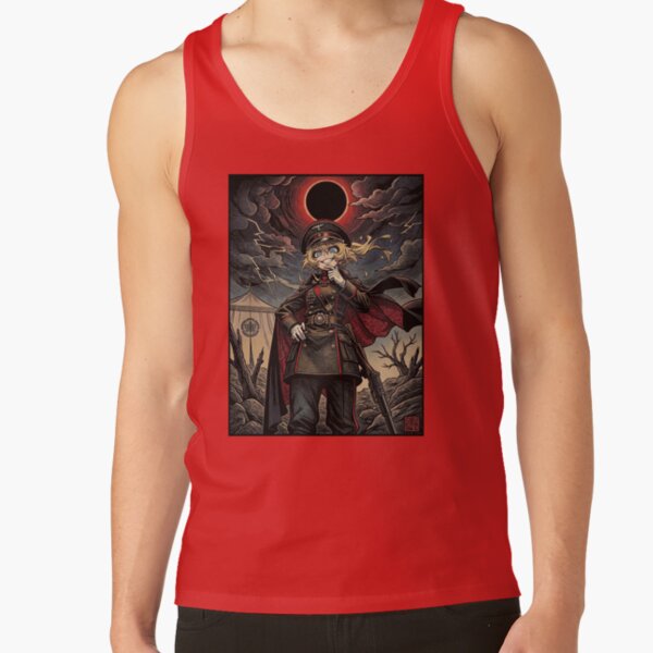 Tanya The Evil Tanya Degurechaff Vintage Battalion Tank Top