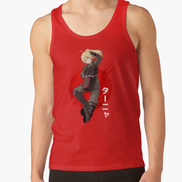 Tanya The Evil Tanya Degurechaff Elite Officer Tank Top - Image 4