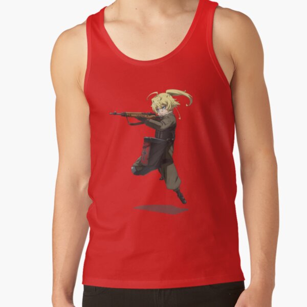 Tanya The Evil Tanya Von Degurechaff Tactical Fury Tank Top - Image 4