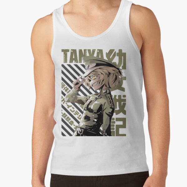 Tanya The Evil Tanya Degurechaff Battlefield Echo Tank Top - Image 2