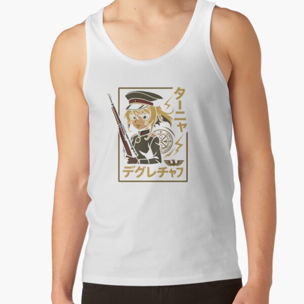 Tanya Infernal Battalion Saga Of Tanya The Evil Tank Top - Image 2