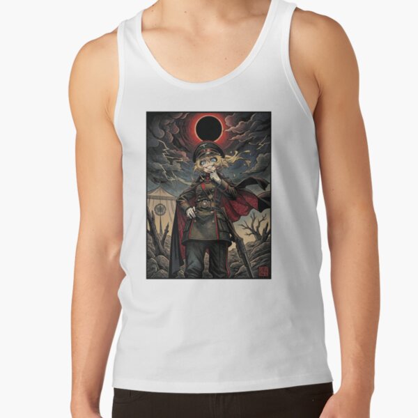 Tanya The Evil Tanya Degurechaff Vintage Battalion Tank Top - Image 2