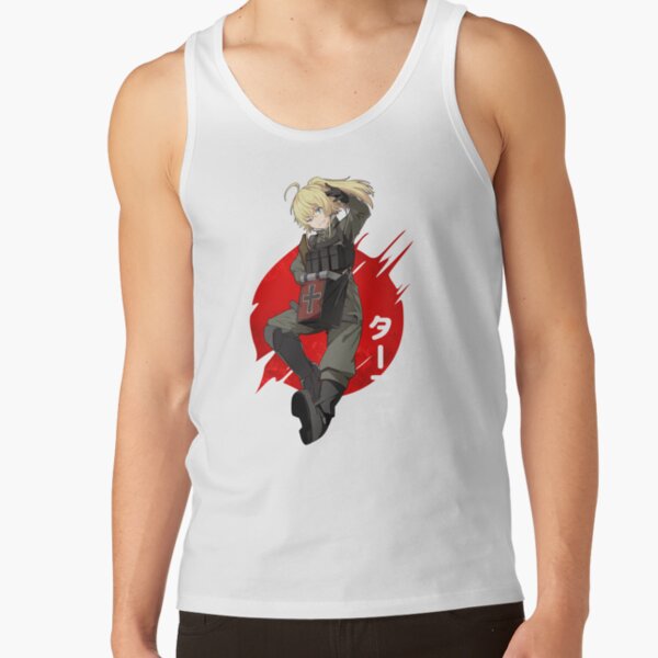 Tanya The Evil Tanya Degurechaff Elite Officer Tank Top - Image 2