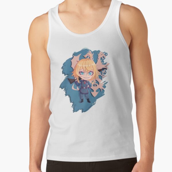 Chibi Tanya Mayhem Saga Of Tanya The Evil Tank Top