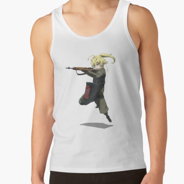 Tanya The Evil Tanya Von Degurechaff Tactical Fury Tank Top - Image 2