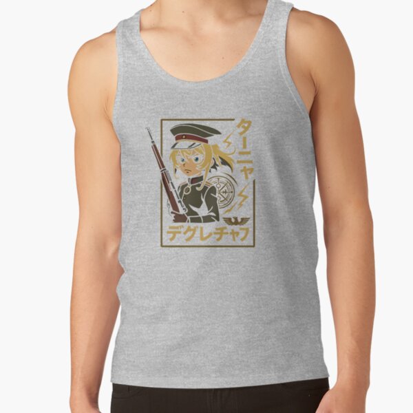 Tanya Infernal Battalion Saga Of Tanya The Evil Tank Top - Image 3