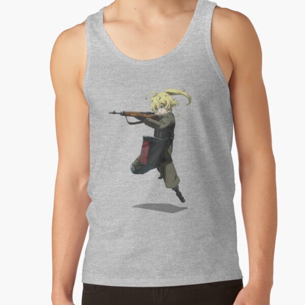 Tanya The Evil Tanya Von Degurechaff Tactical Fury Tank Top - Image 3