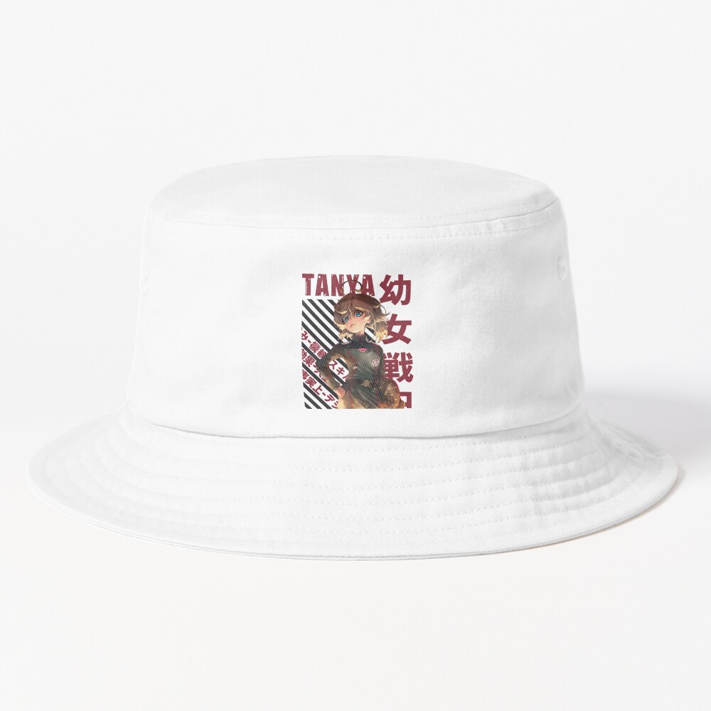 Tanya The Evil Imperial Tanya Von Degurechaff Bucket Hat