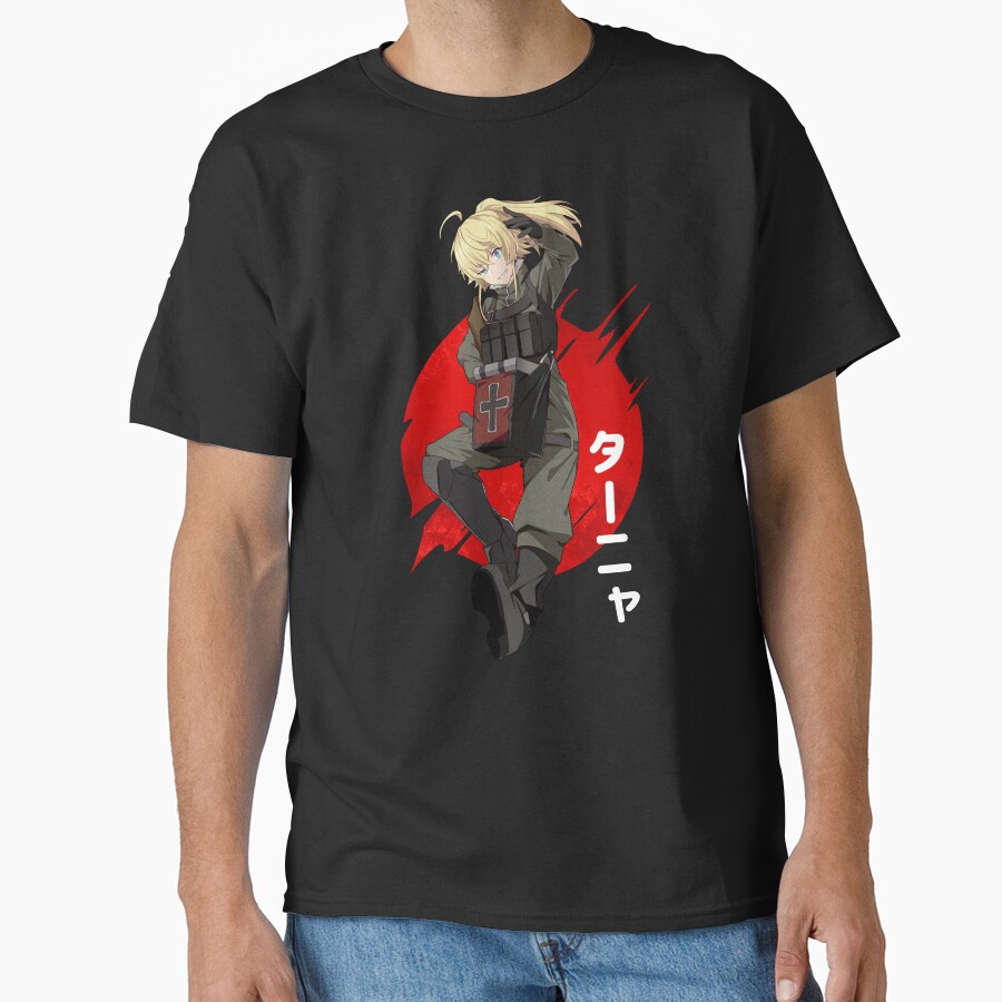 Tanya The Evil Tanya Degurechaff Elite Officer T-shirt