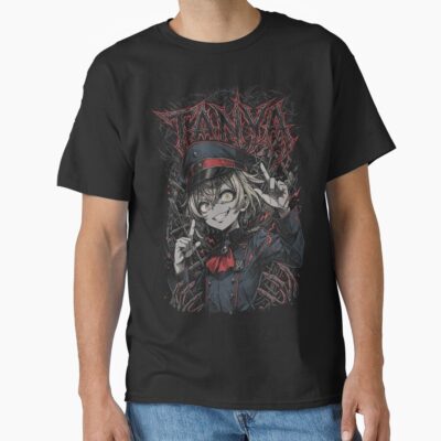 Tanya The Evil Tanya Military Shadow T-shirt