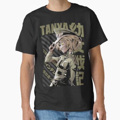 Tanya The Evil Tanya Degurechaff Battlefield Echo T-shirt