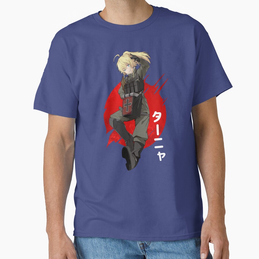 Tanya The Evil Tanya Degurechaff Elite Officer T-shirt - Image 4