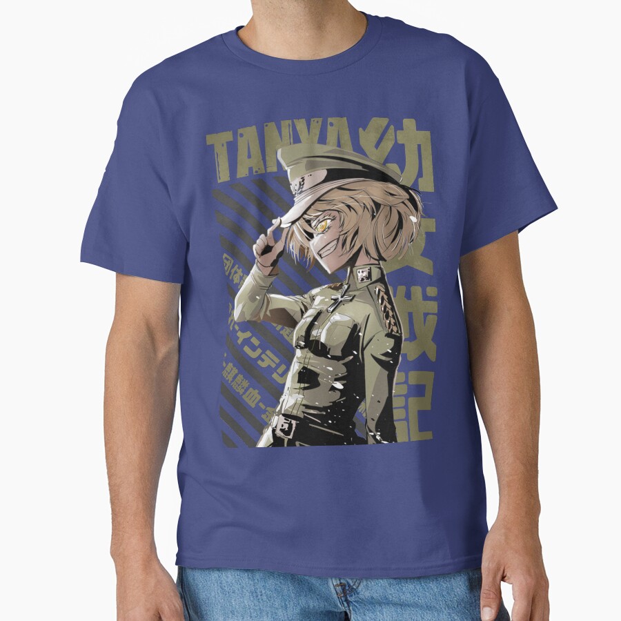 Tanya The Evil Tanya Degurechaff Battlefield Echo T-shirt - Image 4