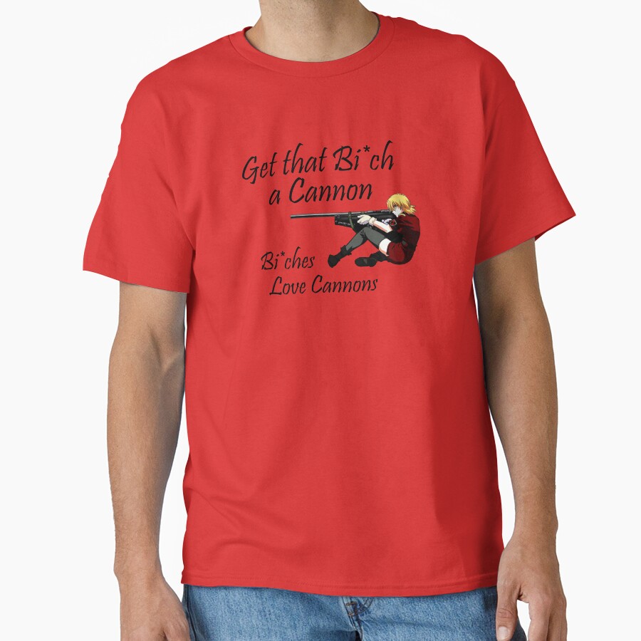 Saga Of Tanya The Evil Alucard Crimson Quote T-shirt - Image 5