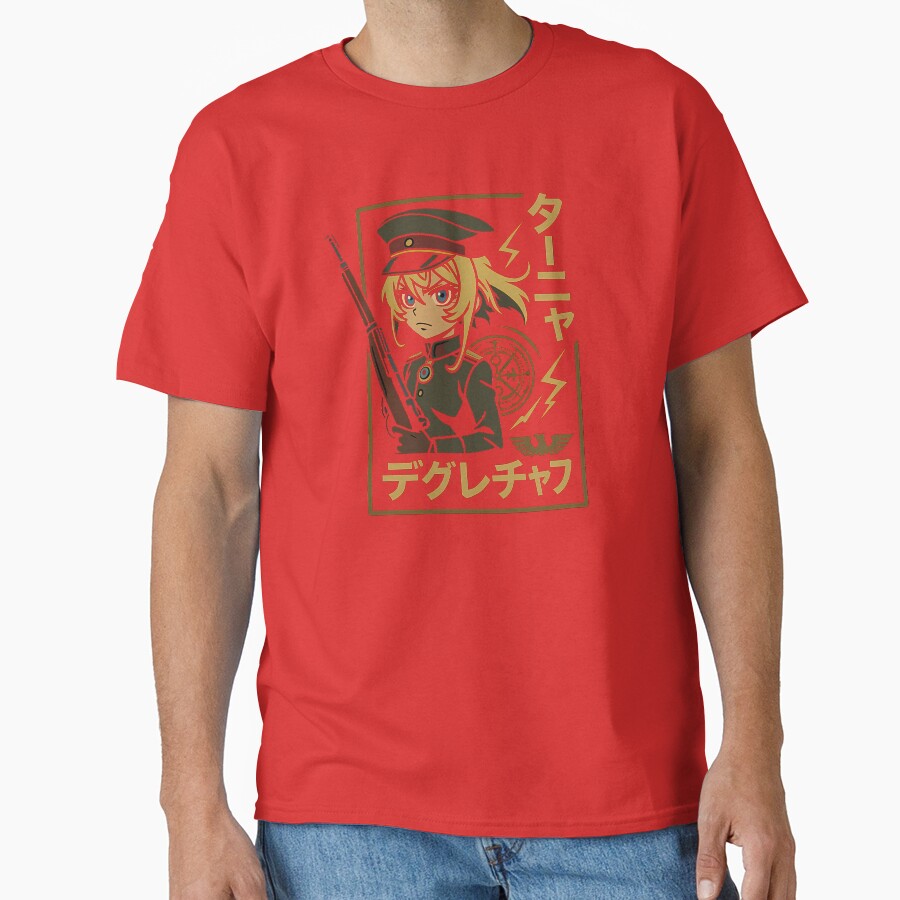 Tanya Infernal Battalion Saga Of Tanya The Evil T-shirt - Image 5