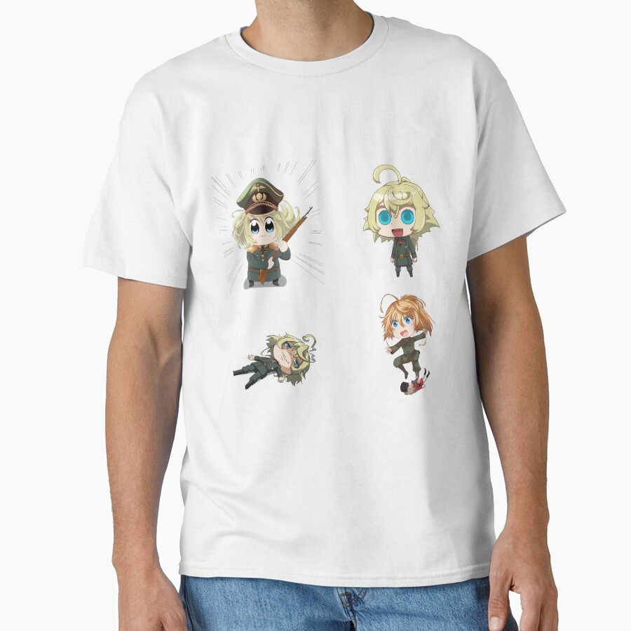 Tanya The Evil Chibi Tanya Division Pack T-shirt