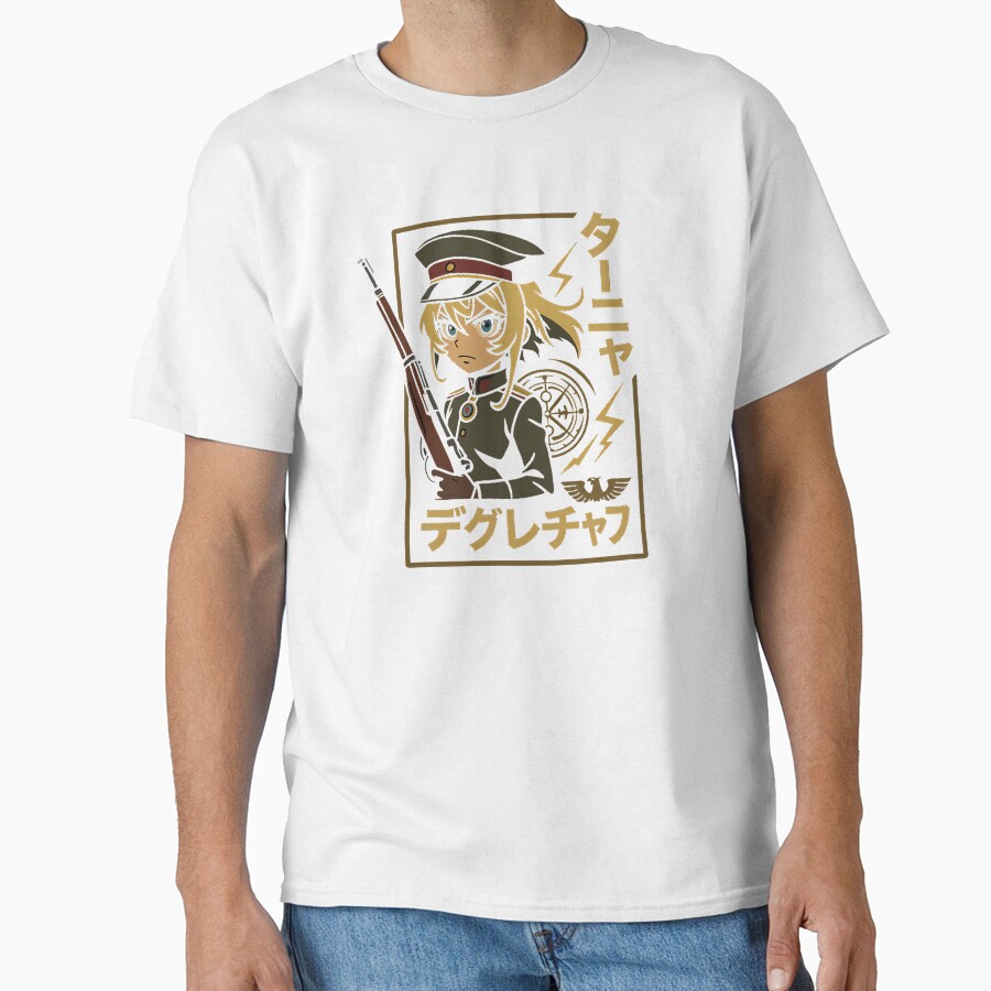 Tanya Infernal Battalion Saga Of Tanya The Evil T-shirt - Image 2