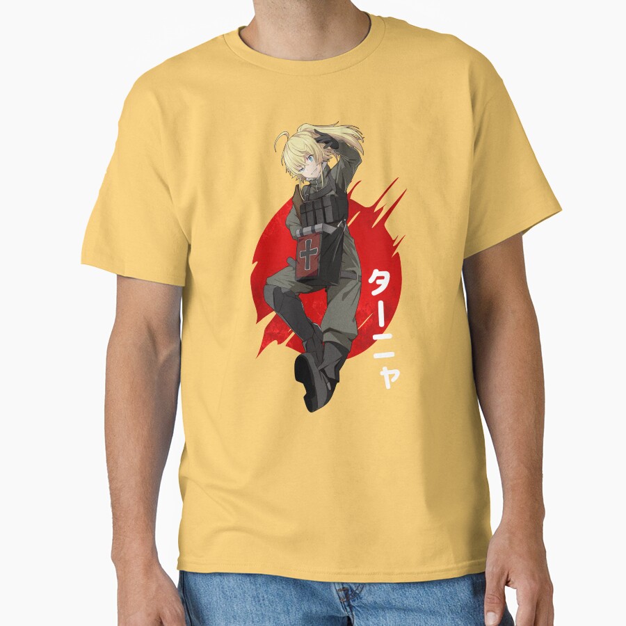 Tanya The Evil Tanya Degurechaff Elite Officer T-shirt - Image 6