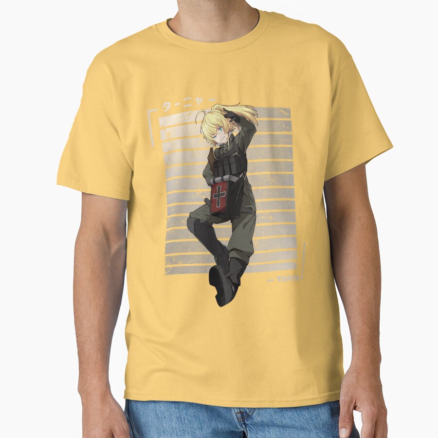 Tanya Von Degurechaff Iron Command Tanya The Evil T-shirt - Image 6