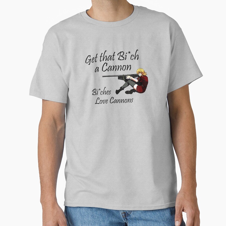 Saga Of Tanya The Evil Alucard Crimson Quote T-shirt - Image 3