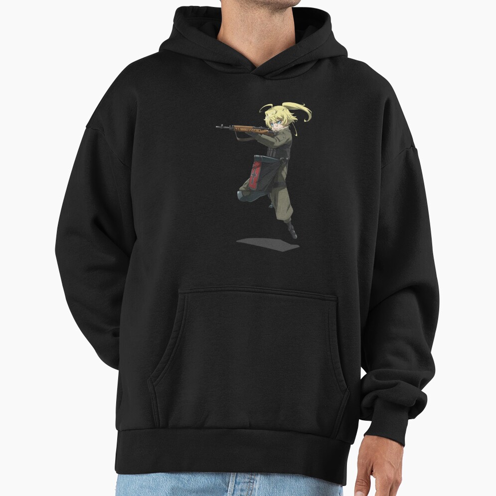 Tanya The Evil Tanya Von Degurechaff Tactical Fury Hoodie - Image 3