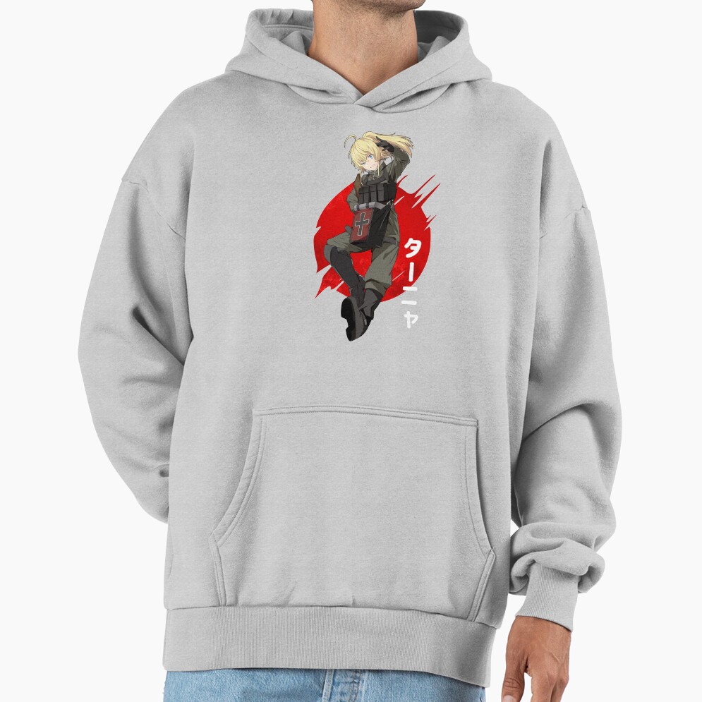 Tanya The Evil Tanya Degurechaff Elite Officer Hoodie - Image 4