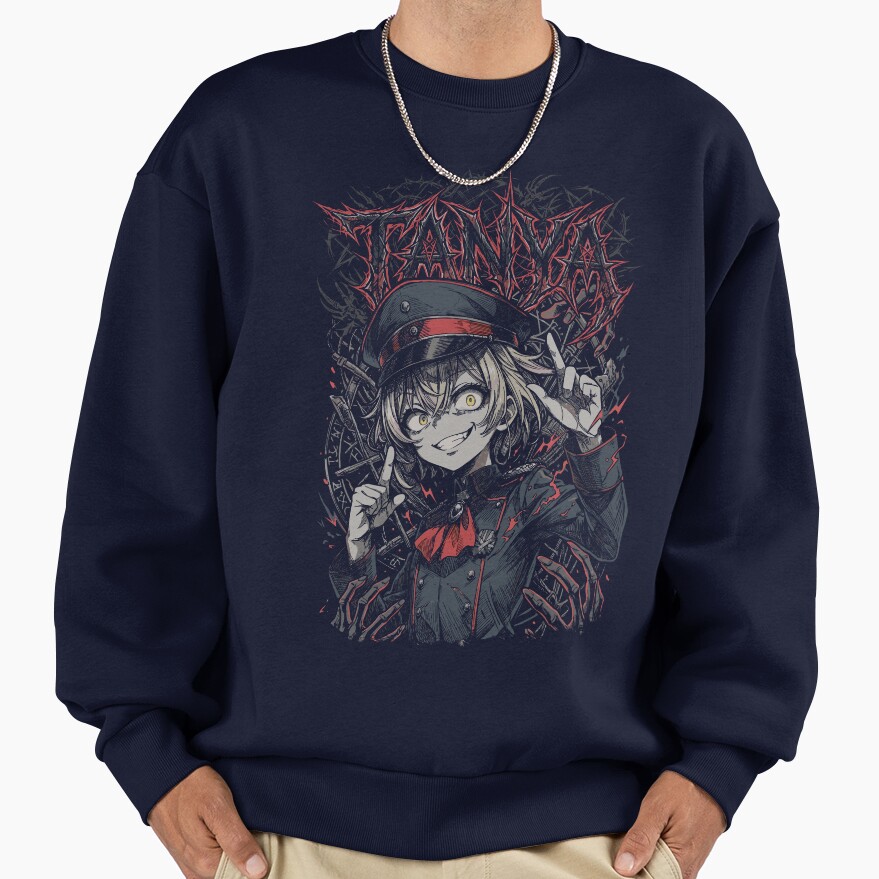 Tanya The Evil Tanya Military Shadow Sweatshirt - Image 5