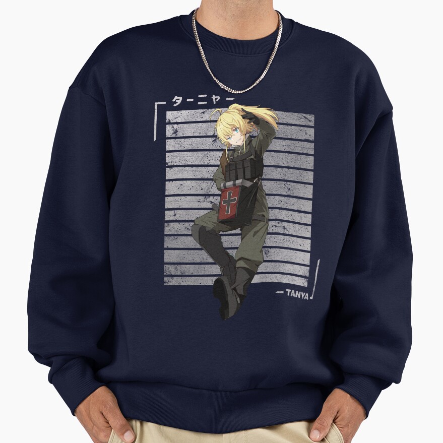 Tanya Von Degurechaff Iron Command Tanya The Evil Sweatshirt - Image 5