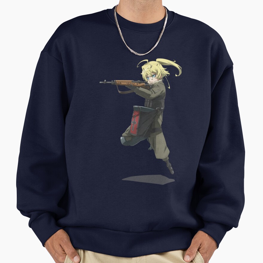 Tanya The Evil Tanya Von Degurechaff Tactical Fury Sweatshirt - Image 5